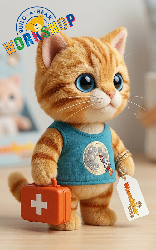 Woundipets Build-a-Bear custom plushes workshop licensing partnership