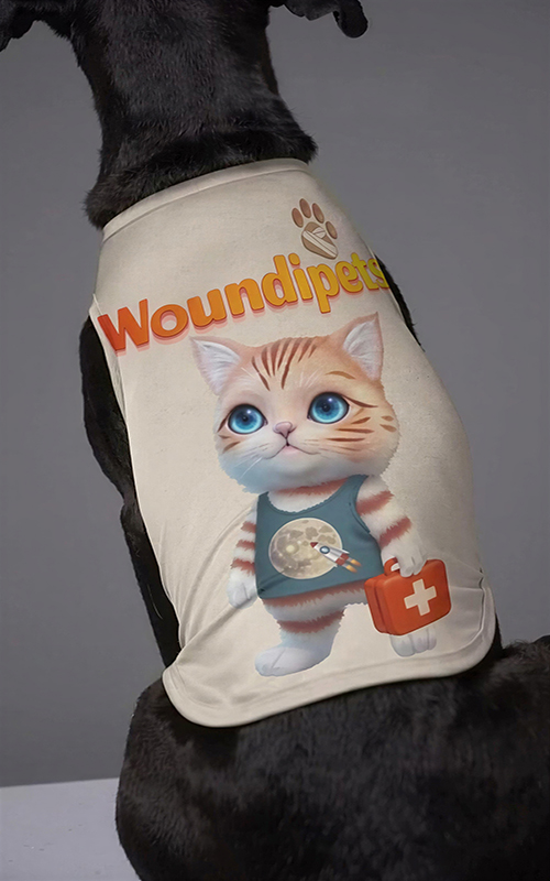 Woundipets pet clothes and accessories