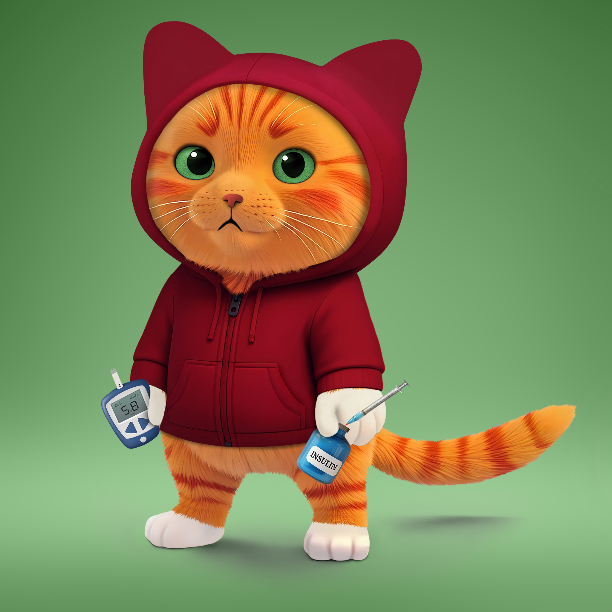 Woundipets™ cat model 8